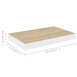 VidaXL 326573 shelve MDF, Metal Oak, White - Additional view 7