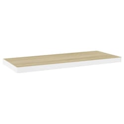 VidaXL 326579 shelve MDF, Metal Oak, White