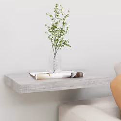 VidaXL 326591 shelve MDF, Metal Grey
