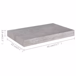 VidaXL 326591 shelve MDF, Metal Grey - Additional view 7