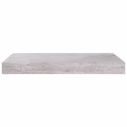 vidaXL 4x Floating Wall Shelves Concrete Grey MDF Bookcase Wall Board CD Rack - Additional view 5