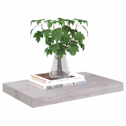 VidaXL 326594 shelve MDF, Metal Grey