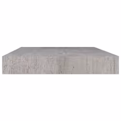 vidaXL 4x Floating Wall Shelves Concrete Grey MDF Bookcase Wall Board CD Rack - Additional view 5