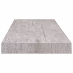 vidaXL Floating Wall Shelf Concrete Grey MDF Wall Ledge Hanging Shelf CD Rack - Additional view 4