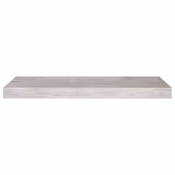vidaXL 4x Floating Wall Shelves Concrete Grey 60x23.5x3.8 cm MDF Wall Ledge - Additional view 4