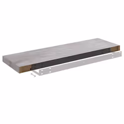 vidaXL 2x Floating Wall Shelves Concrete Grey MDF Wall Ledge Hanging Shelf - Additional view 7