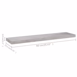 VidaXL 326603 shelve MDF, Metal Grey - Additional view 7