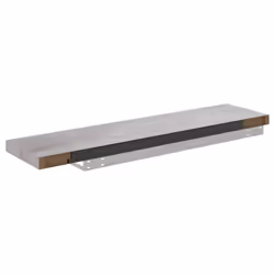 vidaXL 2x Floating Wall Shelves Concrete Grey MDF Wall Ledge Hanging Shelf - Additional view 6