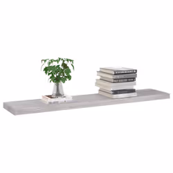 VidaXL 326606 shelve MDF, Metal Grey