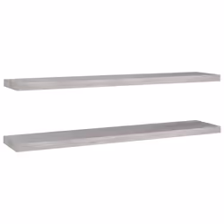 VidaXL 326607, MDF, Metal, Grey, 1200 mm, 235 mm, 38 mm, 2 pc(s)