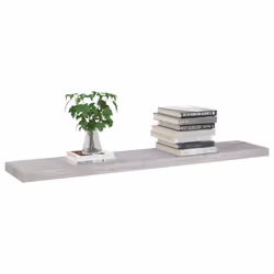 VidaXL 326607 shelve MDF, Metal Grey