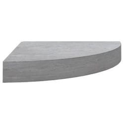VidaXL 326633 shelve MDF, Metal Grey