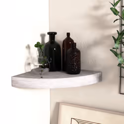 VidaXL 326633 shelve MDF, Metal Grey