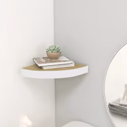 VidaXL 326639 shelve MDF, Metal Oak, White - Additional view 2