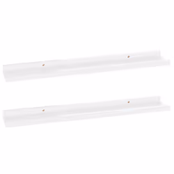 VidaXL 326649, MDF, White, 600 mm, 90 mm, 30 mm, 2 pc(s)