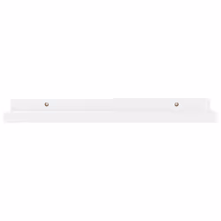 vidaXL 4x Wall Shelves High Gloss White 40x9x3 cm Hanging Display Racks Home - Additional view 3