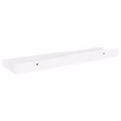vidaXL 4x Wall Shelves High Gloss White 40x9x3 cm Hanging Display Racks Home - Additional view 5