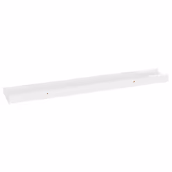 vidaXL 4x Wall Shelves High Gloss White 60x9x3 cm Hanging Display Racks Home - Additional view 4