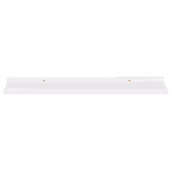 vidaXL 4x Wall Shelves High Gloss White 60x9x3 cm Hanging Display Racks Home - Additional view 5