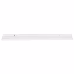 vidaXL 4x Wall Shelves High Gloss White 100x9x3 cm Hanging Display Racks Home - Additional view 5