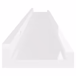 vidaXL 4x Wall Shelves High Gloss White 100x9x3 cm Hanging Display Racks Home - Additional view 7