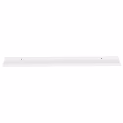 vidaXL 2x Wall Shelves White 115x9x3 cm Hanging Display Racks Furniture Home - Additional view 5