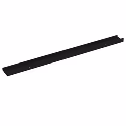 vidaXL 2x Wall Shelves Black 100x9x3 cm Hanging Display Racks Furniture Home