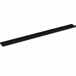 vidaXL 2x Wall Shelves Black 115x9x3 cm Hanging Display Racks Furniture Home - Additional view 5