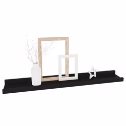 VidaXL 326668 shelve MDF Black