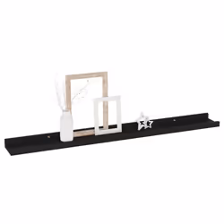 VidaXL 326669 shelve MDF Black