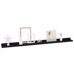 VidaXL 326671 shelve MDF Black