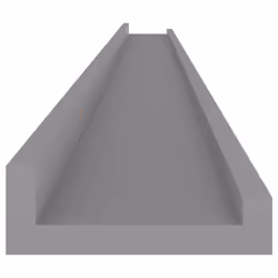 vidaXL 2x Wall Shelves Grey 115x9x3 cm Hanging Display Racks Furniture Home - Additional view 6