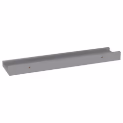 vidaXL 4x Wall Shelves Grey 40x9x3 cm Hanging Display Racks Furniture Home - Additional view 5