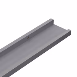 vidaXL 4x Wall Shelves Grey 40x9x3 cm Hanging Display Racks Furniture Home - Additional view 7