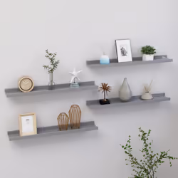 VidaXL 326675 shelve MDF Grey
