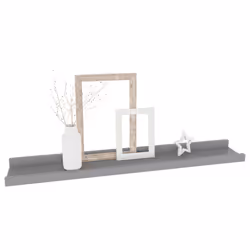 VidaXL 326675 shelve MDF Grey