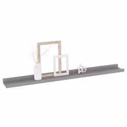 VidaXL 326676 shelve MDF Grey