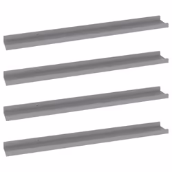 VidaXL 326677, MDF, Grey, 1000 mm, 90 mm, 30 mm, 4 pc(s)