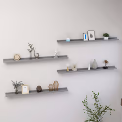 VidaXL 326678 shelve MDF Grey