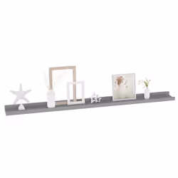 VidaXL 326678 shelve MDF Grey