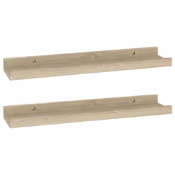 VidaXL 326679, MDF, Wood, 400 mm, 90 mm, 30 mm, 2 pc(s)