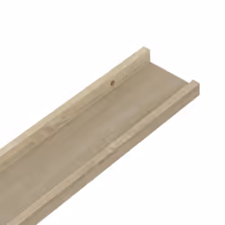 vidaXL 4x Wall Shelves Sonoma Oak 80x9x3 cm Hanging Display Racks Furniture - Additional view 6