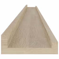vidaXL 4x Wall Shelves Sonoma Oak 115x9x3 cm Hanging Display Racks Furniture - Additional view 6