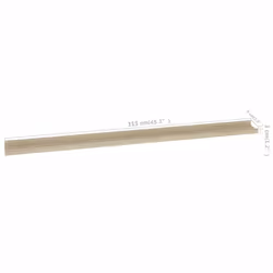 vidaXL 4x Wall Shelves Sonoma Oak 115x9x3 cm Hanging Display Racks Furniture - Additional view 9