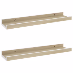 VidaXL 326689, MDF, Wood, 400 mm, 90 mm, 30 mm, 2 pc(s)