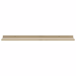 vidaXL 2x Wall Shelves White and Sonoma Oak 80x9x3 cm Hanging Display Racks - Additional view 4