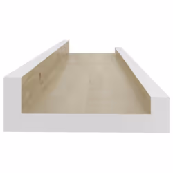 vidaXL 4x Wall Shelves White and Sonoma Oak 40x9x3 cm Hanging Display Racks - Additional view 6