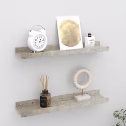 VidaXL 326699 shelve MDF Grey