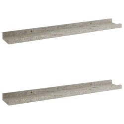 VidaXL 326700 shelve MDF Grey