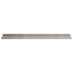 vidaXL 2x Wall Shelves Concrete Grey 80x9x3 cm Hanging Display Racks Home - Additional view 4